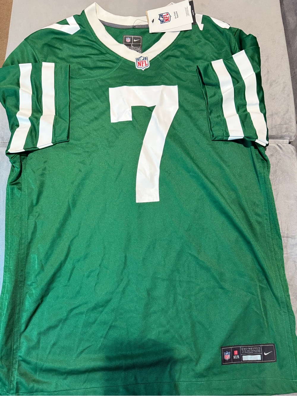 Nike Green Jets Jersey